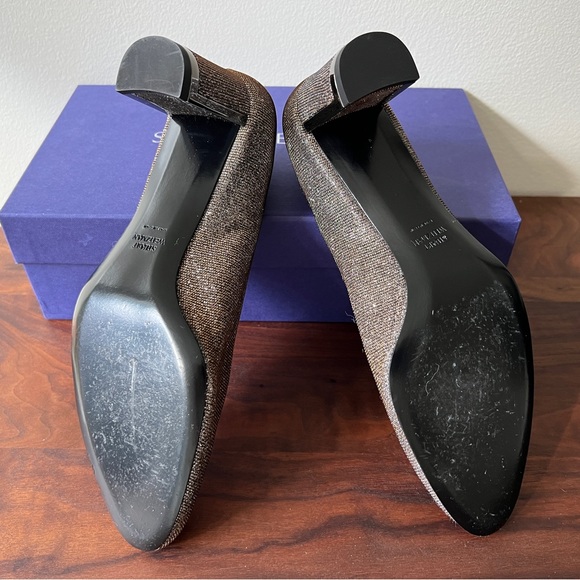 Stuart weitzman metallic pump 6 1/2 M - Picture 6 of 9